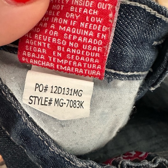 M. Gordon Boys Distressed Knee Relaxed Fit Jeans sz: 6 - Picture 5 of 9